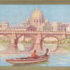 Rome. St. Peter's from the Tiber.