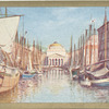 Trieste. The Grand Canal.