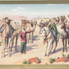 The Syrian Desert. A Camel Caravan.