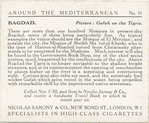 Bagdad. Gufah on the Tigris.