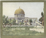 Jerusalem. The Dome of the Rock.