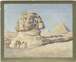 Cairo. Pyramids and Sphinx.