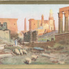 Luxor. Temple Ruins.