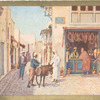 Tunis. A Street in the Arab City.