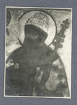 Tsar Mikhail Feodorovich, freska na stene sobora.