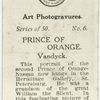 Prince of Orange, by Vandyck.