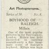 Boyhood of Raleigh, by John Everett Millais.