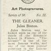 The Gleaner, by Jules Breton.