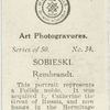 Sobieski, by Rembrandt.