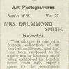 Mrs. Drummond Smith,  by Sir Joshua Reynolds.