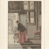 Interior with Woman and Boy.