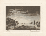 Scene on a Canal.