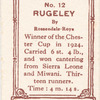 Rugeley.