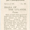 Diana of the Uplands, by C.W. Furse.