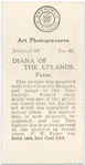 Diana of the Uplands, by C.W. Furse.