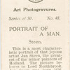 Portrait of a Man, by John Steen.