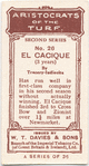El Cacique.