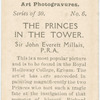 The Princes in the Tower, by Sir John Everett Millais, P.R.A..