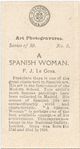 A Spanish Woman, F.J. Le Goya.
