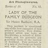 Lady of the Family Dudgeon, Sir Henry Raeburn, R.A..