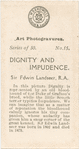 Dignity and Impudence, by Sir Edwin Landseer, R.A..