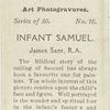 Infant Samuel, by James Sant, R.A..