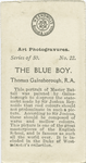 The Blue Boy, by Thomas Gainsborough, R.A.