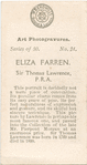 Eliza Farren, by Sir Thomas Lawrence, P.R.A..
