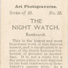 The Night Watch, by Rembrandt.