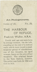 The Harbour of Refuge, by Frederick Walker, A.R.A..