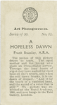 A Hopeless Dawn, by Frank Bramley, A.R.A..