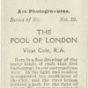 The Pool of London, by Vicat Cole, R.A..