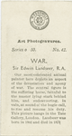 War, by Sir Edwin Landseer, R.A..