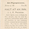 Halt at an Inn, by J.L.E. Meissonier.