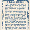 A British Chieftain. 61 A.D. Time of Boadicea.