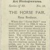 The Horse Fair, by Rosa Bonheur.