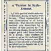 A warrior in scale-armour. 1095 A.D. Time of 1st Crusade.