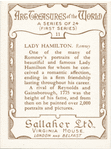 Lady Hamilton.