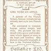 Girl with an Apple.