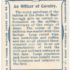 An officer of cavalry. 1704. Time of Battle of Blenheim.