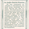 Arms and Armour. An Anglo-Danish warrior. 1013 A.D. Time of Danish Conquest.