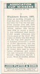 Blackburn Rovers, 1886.