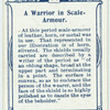 Arms and Armour. A warrior in scale-armour. 1095 A.D. Time of 1st Crusade.
