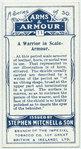 Arms and Armour. A warrior in scale-armour. 1095 A.D. Time of 1st Crusade.