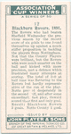 Blackburn Rovers, 1891.
