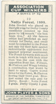 Notts Forest, 1898.