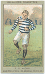 R.S. McColl, Queen's Park, Glasgow, 1909-10.
