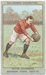 Peter Chambers, Swindon Town, 1909-10.