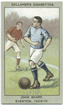 John Sharp, Everton, 1909-10.