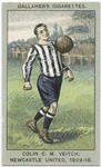 Colin C. M. Veitch, Newcastle United, 1909-10.